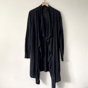 Phase Eight linen blend waterfall open front cardigan XX large